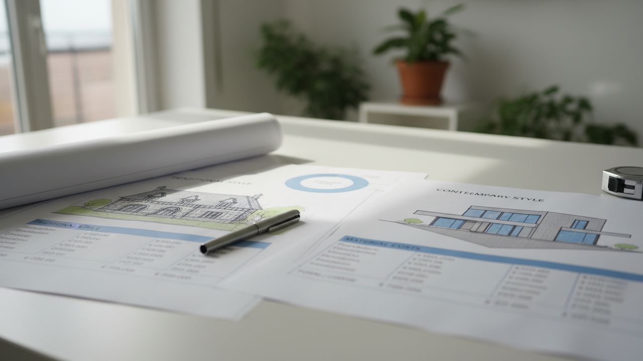 Calcul du prix de revient d'une maison neuve