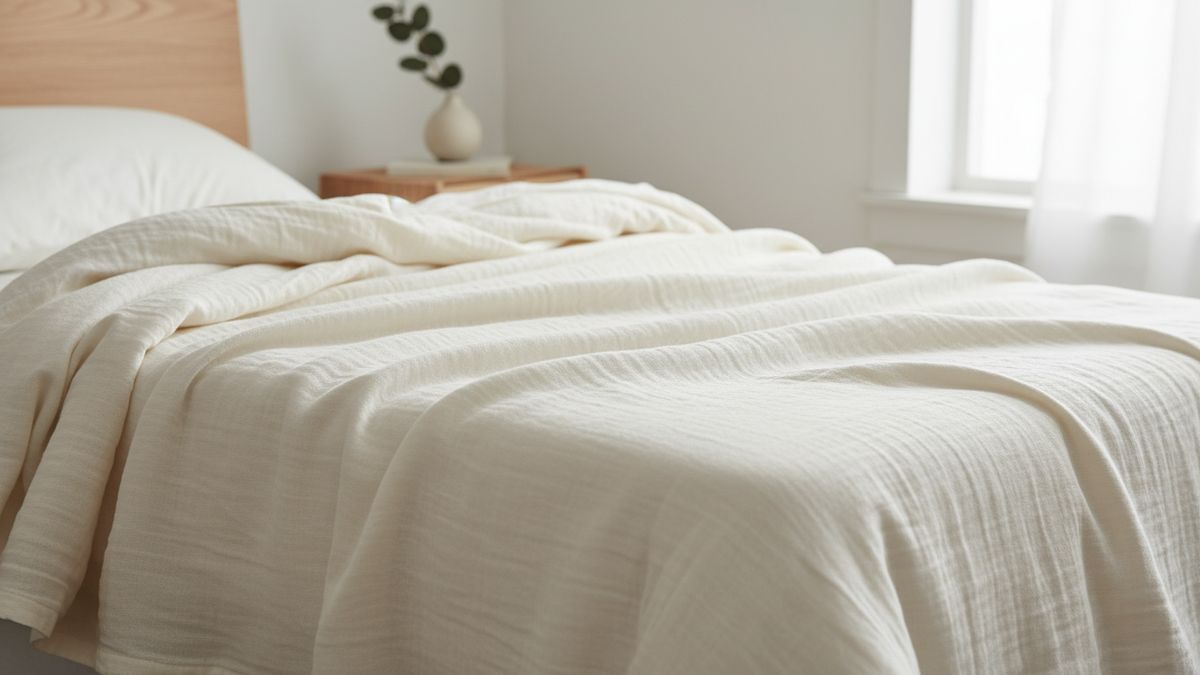 Lit 1 place avec une couette adaptée