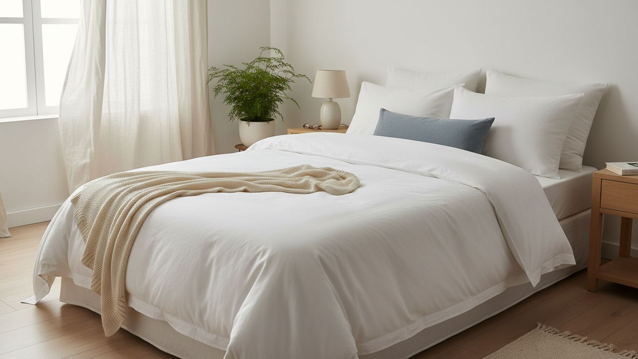 Taille de couette pour un lit simple