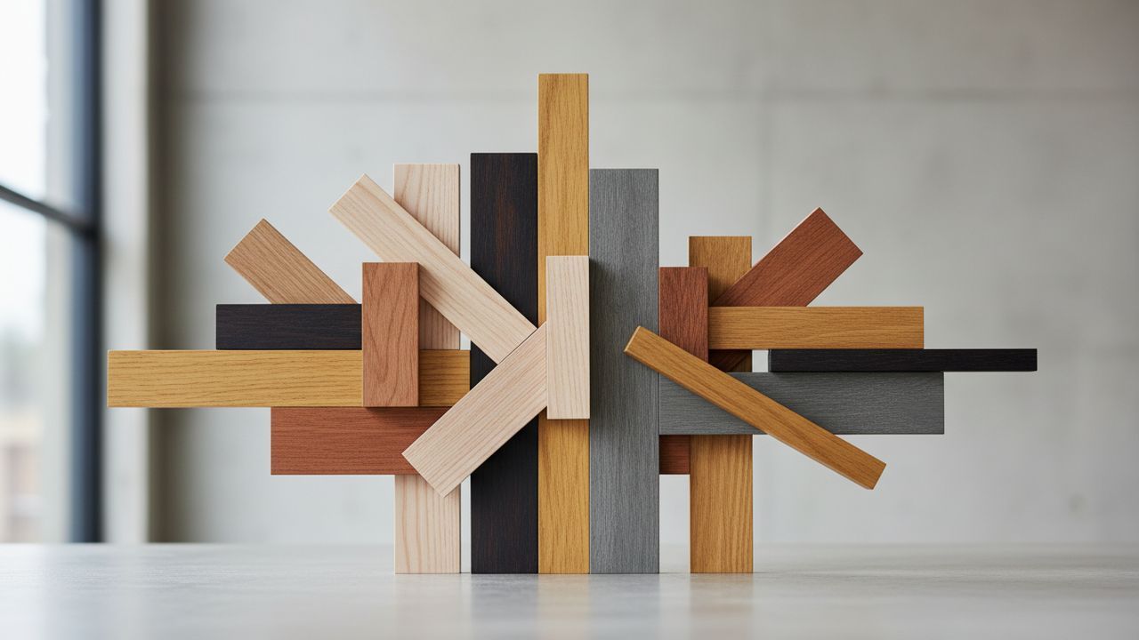 Différentes teintes de parquets à différents tarifs