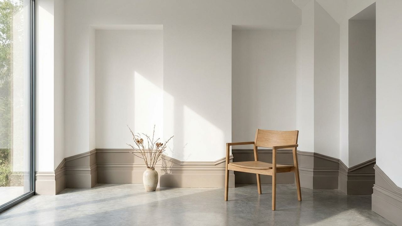 Il existe aussi des angles de mur irréguliers à couvrir