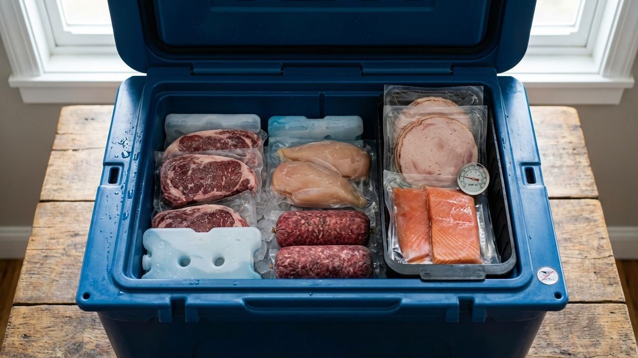 Savoir faire le tri des aliments du congélateur après une coupure de courant