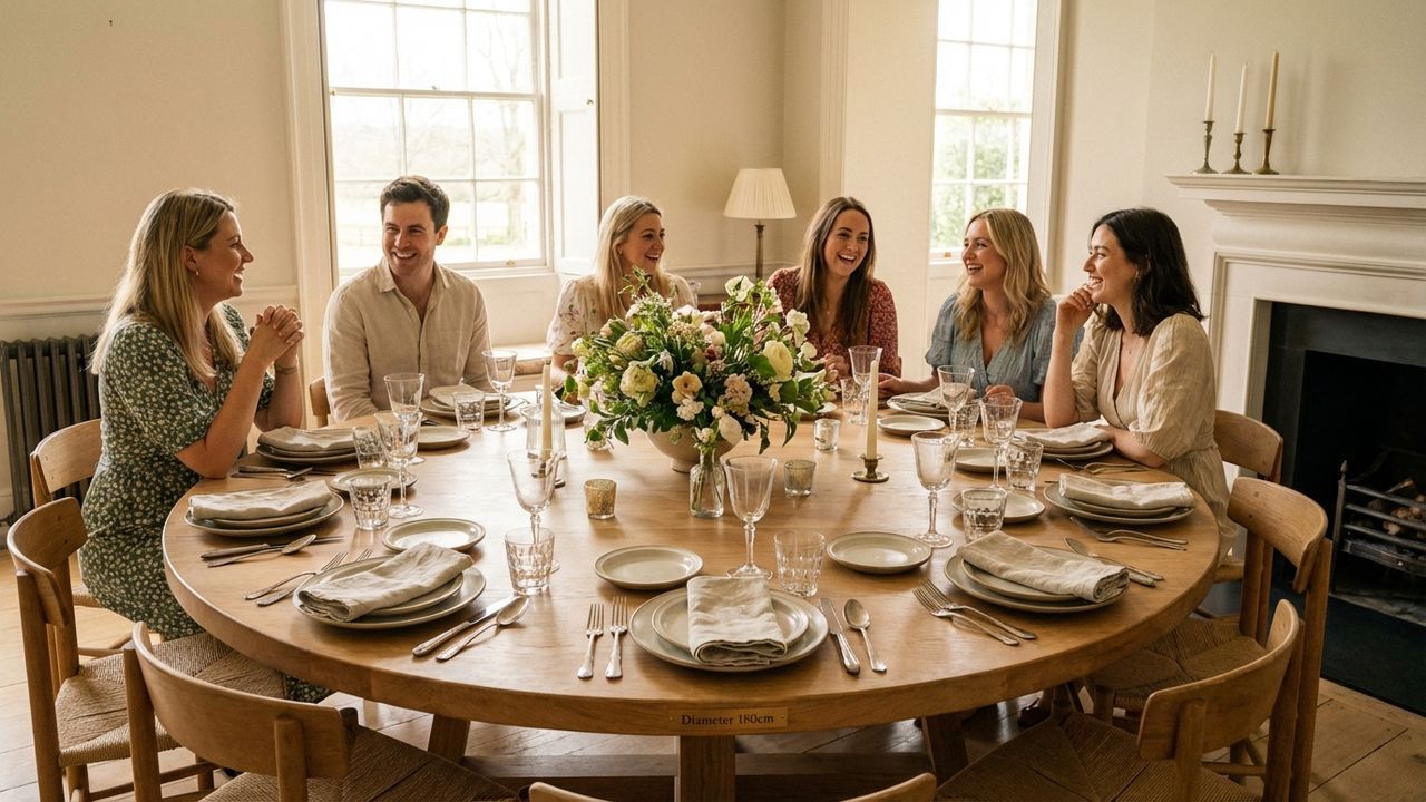 Savoir choisir la dimension d'une table pour 10 personnes
