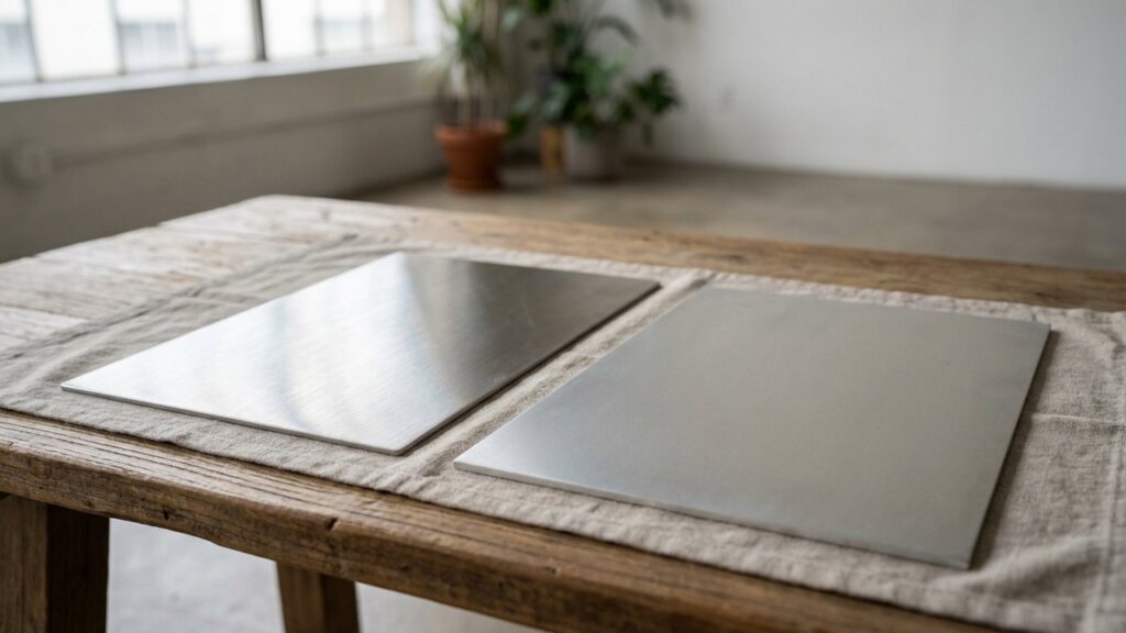 Comparaison entre l'inox et l'aluminium pour choisir le bon métal