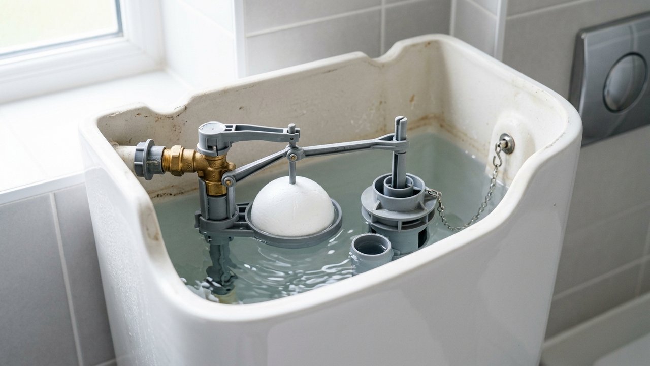 Mécanisme de chasse d'eau et flotteur de cuvette WC