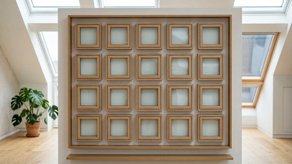 Tableau comparatif des 13 tailles standards de fenêtres de toit VELUX