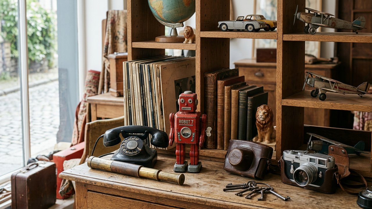 Objets de collection et articles vintage destinés à la revente