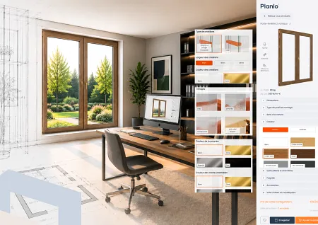 Configurateur en ligne disponible sur leur site